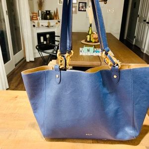 Ralph Lauren navy blue bag
